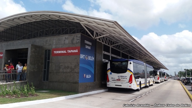 Linhas de ônibus do Terminal BRT/São Brás são desviadas em Belém (PA) no  domingo (15)